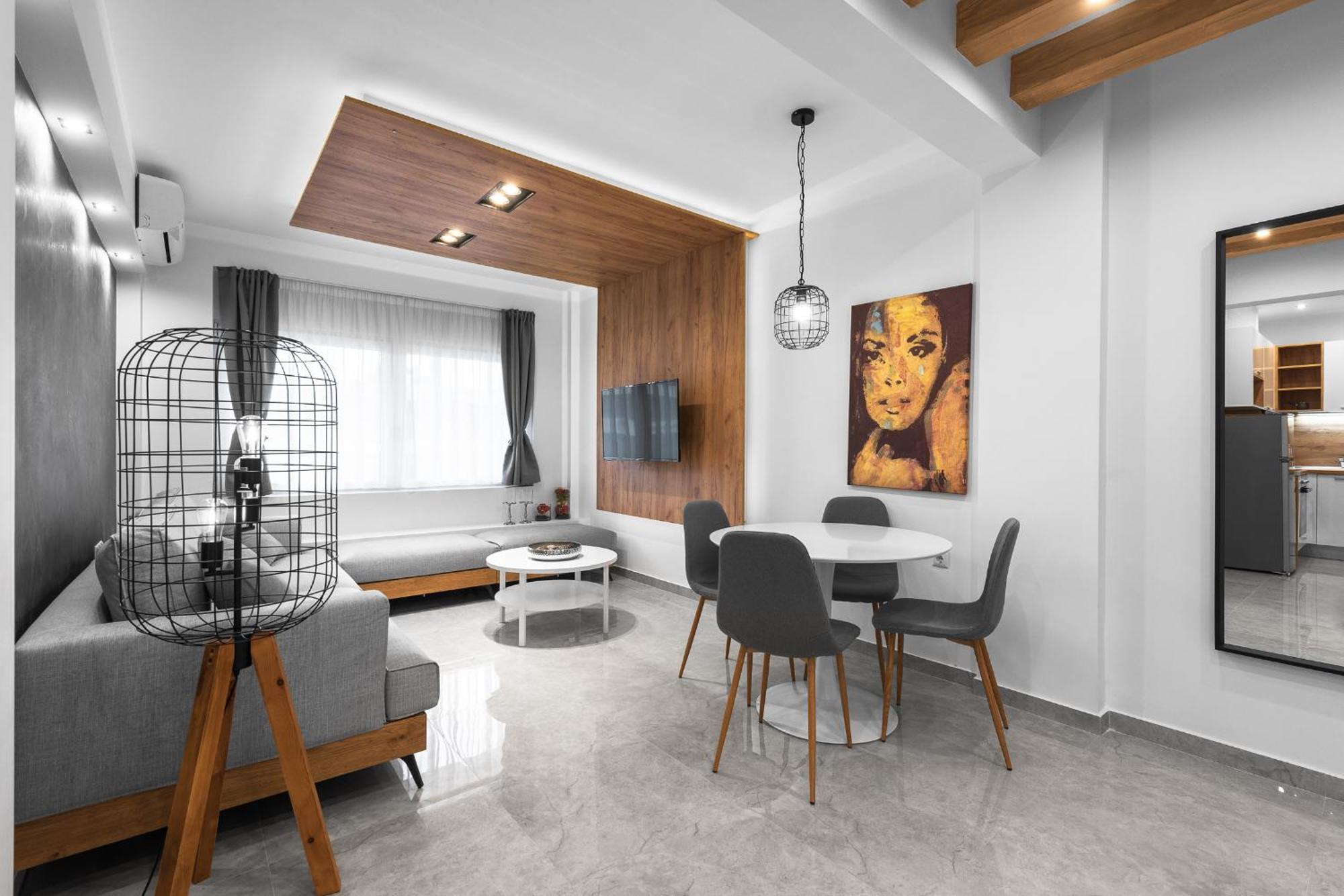 테살로니키 Wood N White, Nilie Hospitality Mgmt 아파트 외부 사진
